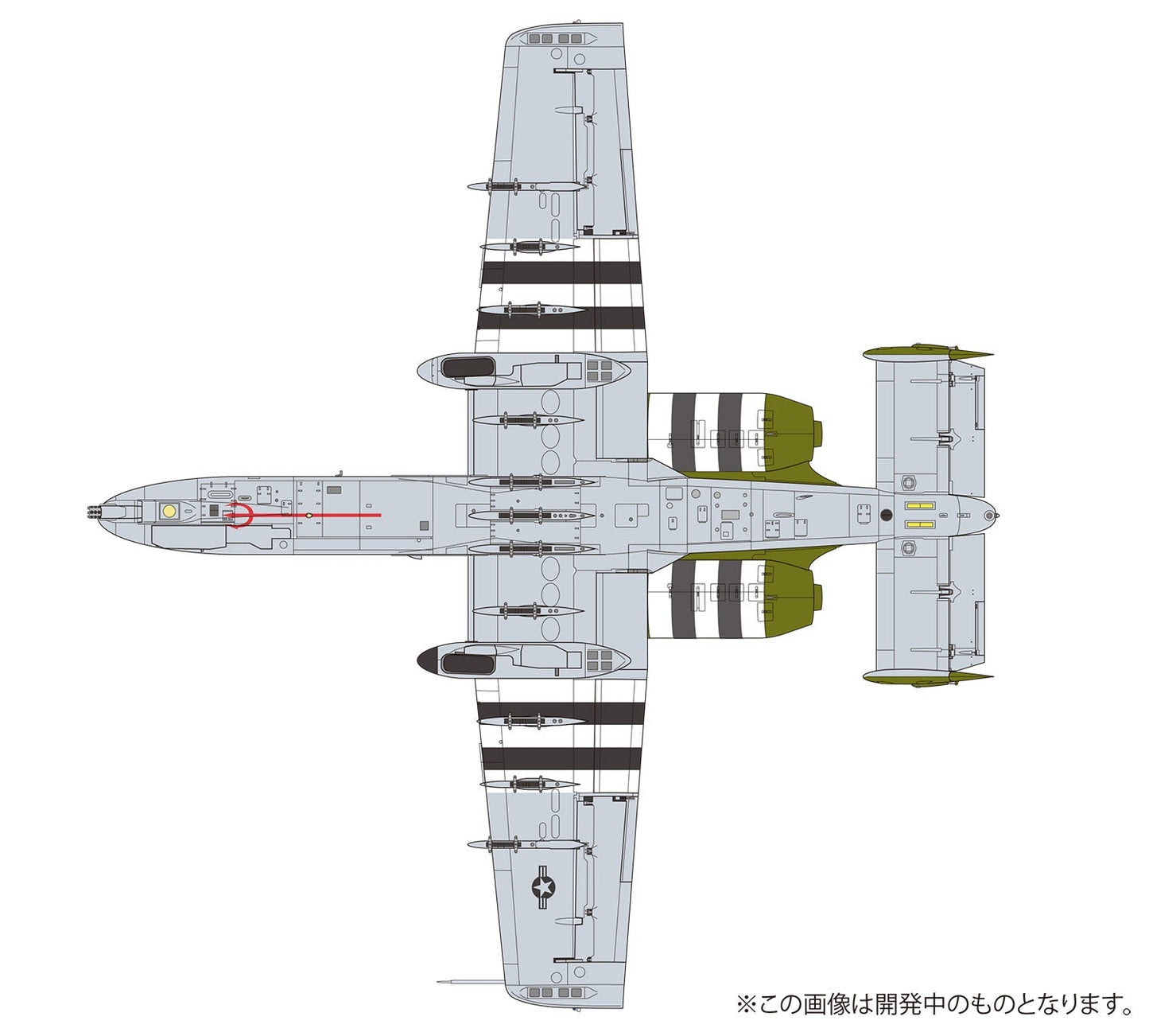 1/48 USAF Attack Aircraft A-10C Thunderbolt II "Michigan Air National Guard 100th Red Devils"