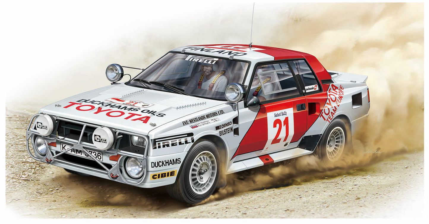 1/24 Toyota TA64 Celica '85 Safari Rally Winner