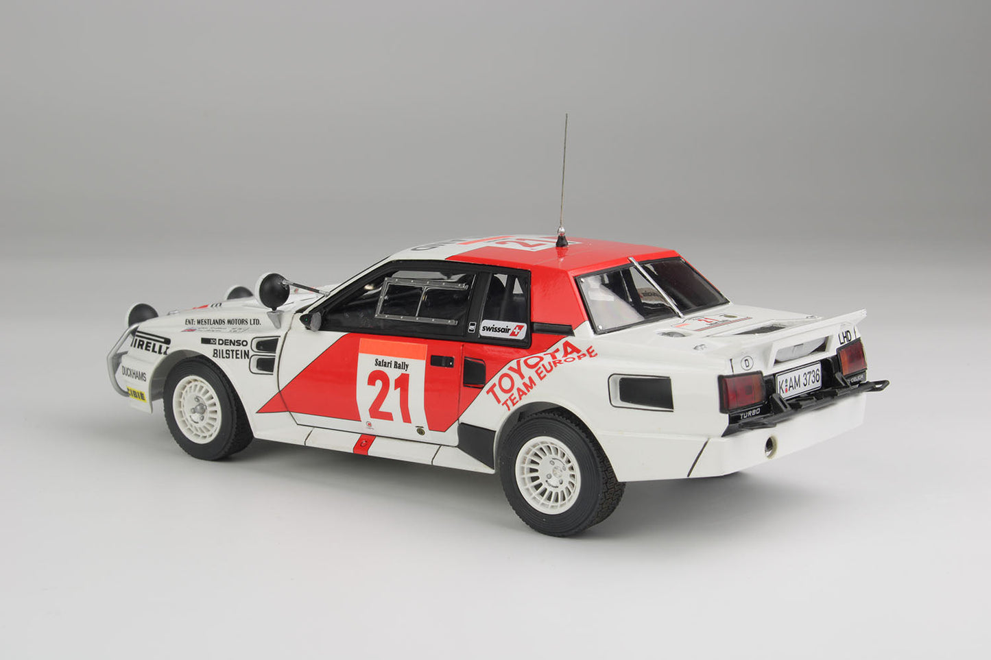 1/24 Toyota TA64 Celica '85 Safari Rally Winner