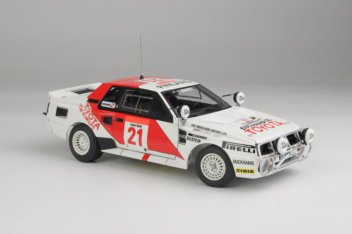 1/24 Toyota TA64 Celica '85 Safari Rally Winner