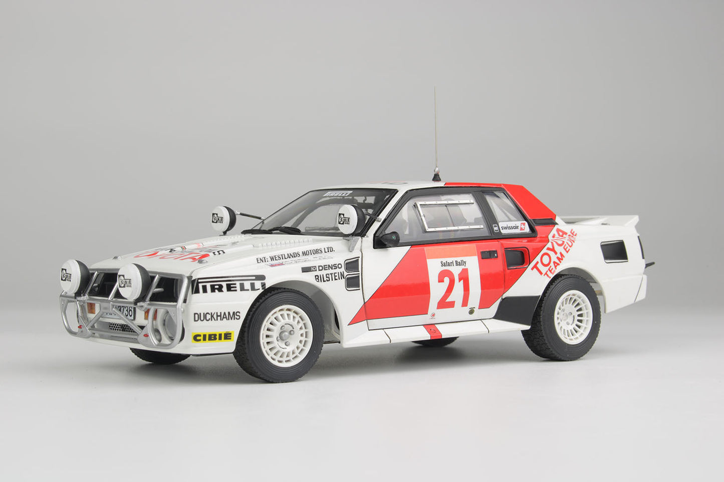 1/24 Toyota TA64 Celica '85 Safari Rally Winner