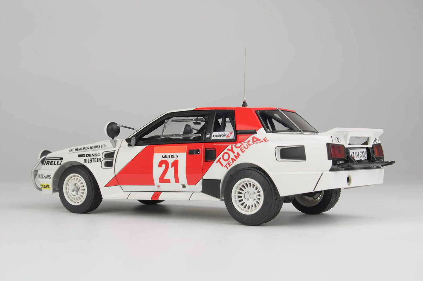 1/24 Toyota TA64 Celica '85 Safari Rally Winner