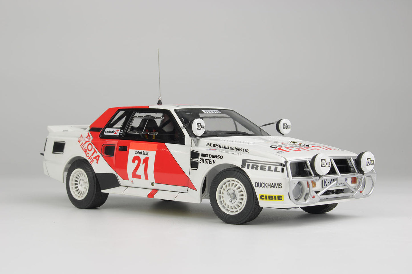 1/24 Toyota TA64 Celica '85 Safari Rally Winner