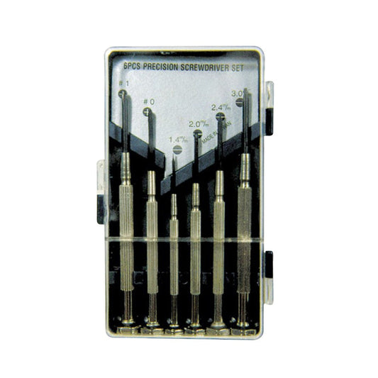 Jewellers Screwdrivers Set Case 6pcs