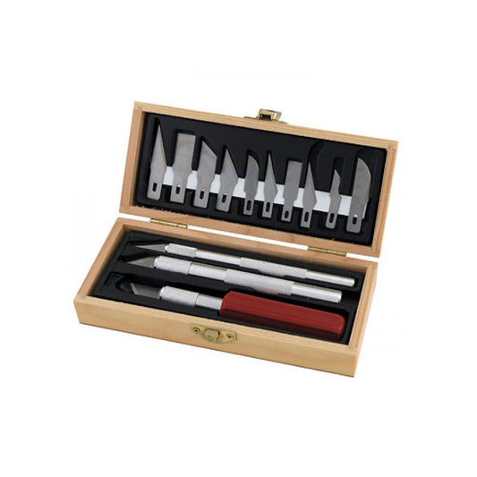 Wooden Knife Chest Tool Set