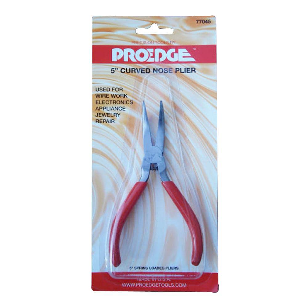 5 -  Curved Needle    Nose Pliers