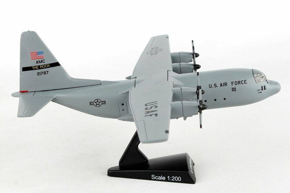 1/200 C-130E Hercules  USAF 374th TAW 62-1787 Spare 617 Vietnam