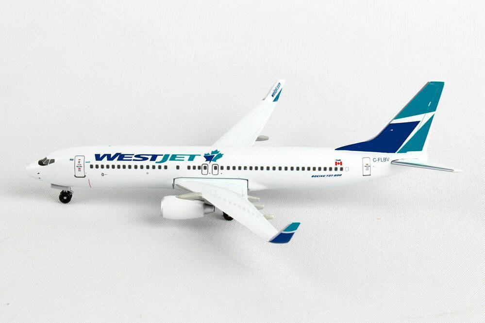 POSTAGE STAMP WESTJET 737-800