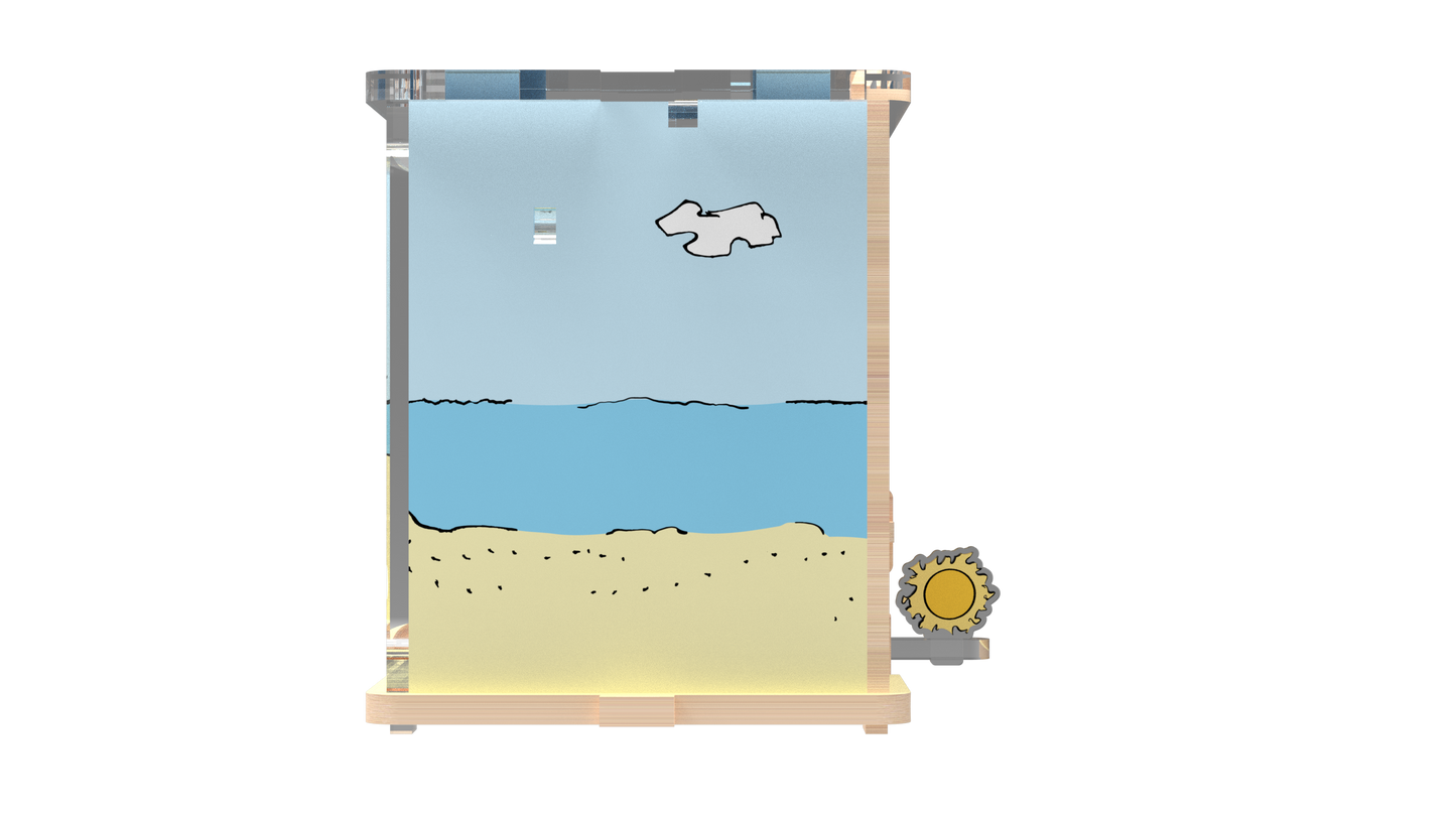 Puremind Peanuts: Snoopy Chilling at the Beach DIY Mini Scene