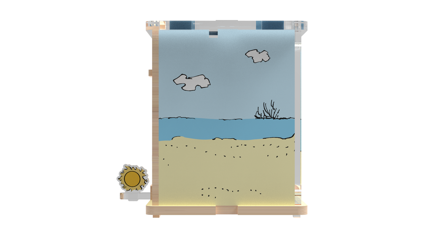 Puremind Peanuts: Snoopy Chilling at the Beach DIY Mini Scene