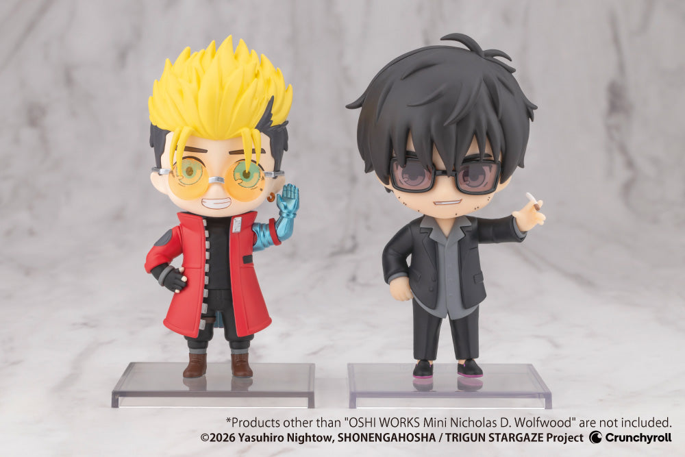 OSHI WORKS mini Trigun Stargaze - Nicholas D. Wolfwood