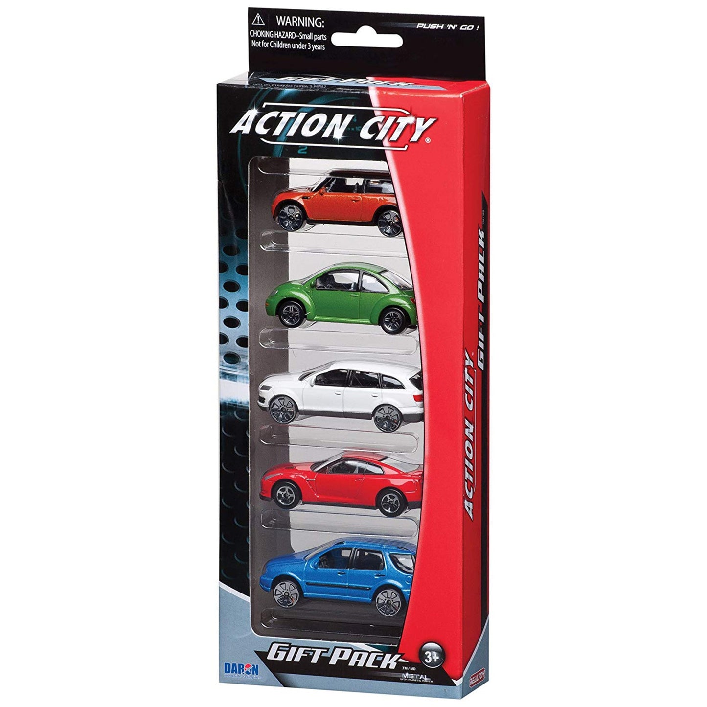 Daron Action City Car Set 5pc