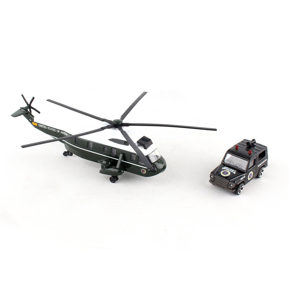 Marine One VH-3D Sea King Playset 3pc