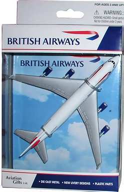 British Airways B747-400 Single Plane