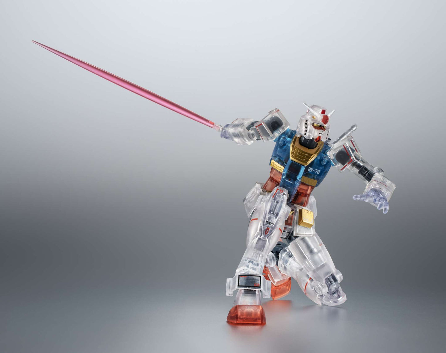 THE ROBOT SPIRITS <SIDE MS> RX-78-2 GUNDAM ver. A.N.I.M.E.  Clear Color