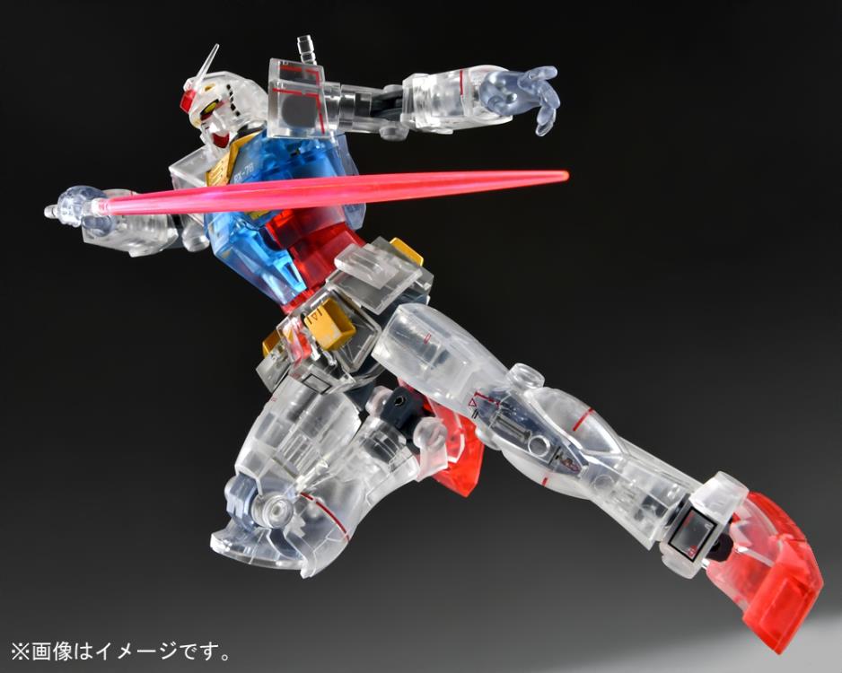 THE ROBOT SPIRITS <SIDE MS> RX-78-2 GUNDAM ver. A.N.I.M.E.  Clear Color