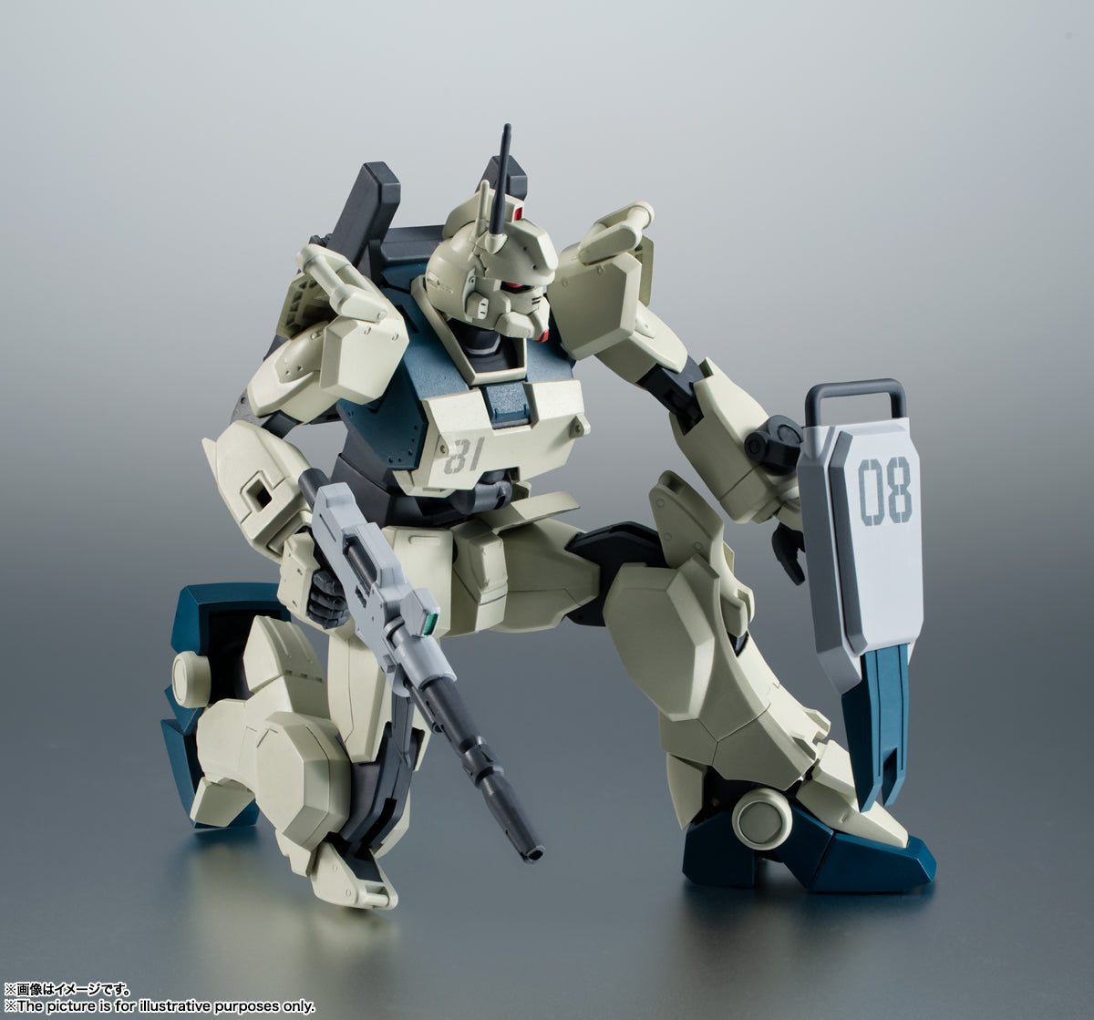 THE ROBOT SPIRITS <SIDE MS> RX-79(G)Ez-8 GUNDAM Ez-8 ver. A.N.I.M.E.