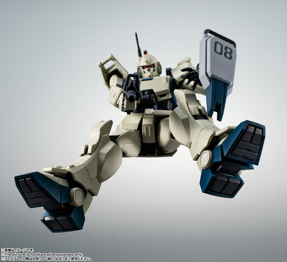 THE ROBOT SPIRITS <SIDE MS> RX-79(G)Ez-8 GUNDAM Ez-8 ver. A.N.I.M.E.