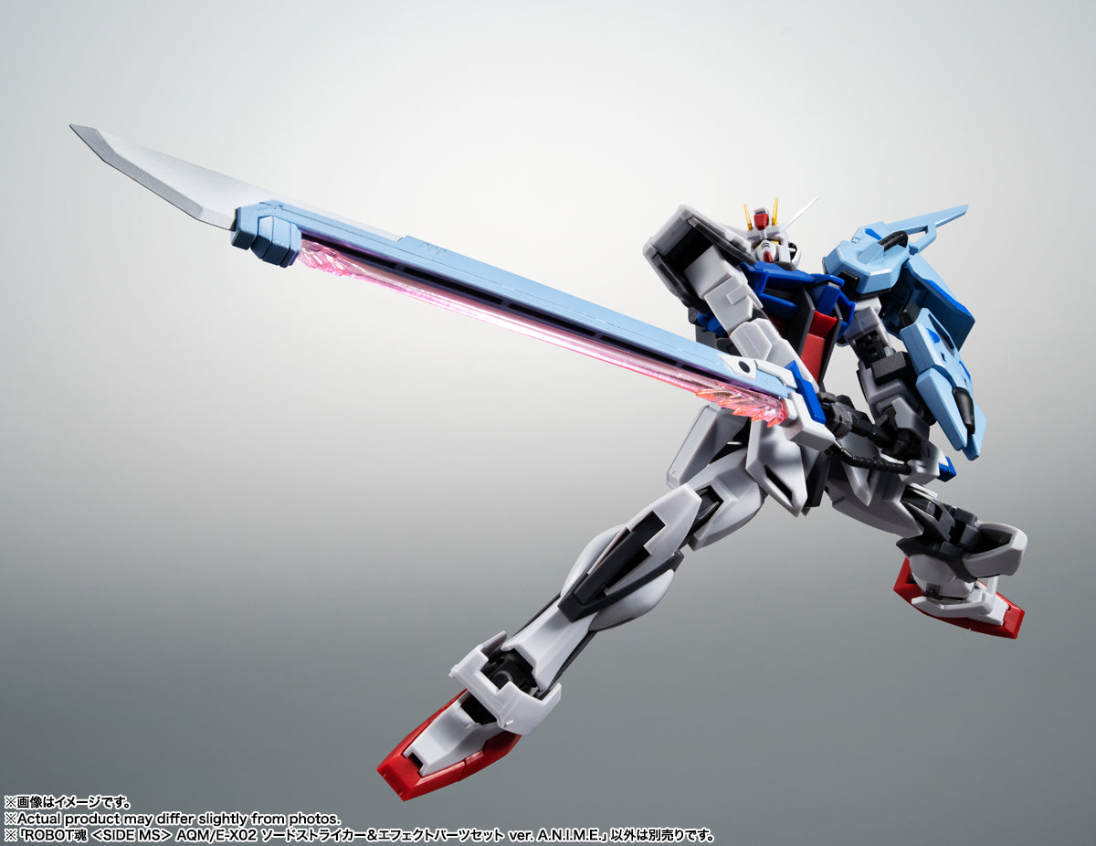 The Robot Spirits <Side Ms> AQM/EX02 Sword Striker & Effect Parts Set Ver. A.N.I.M.E.