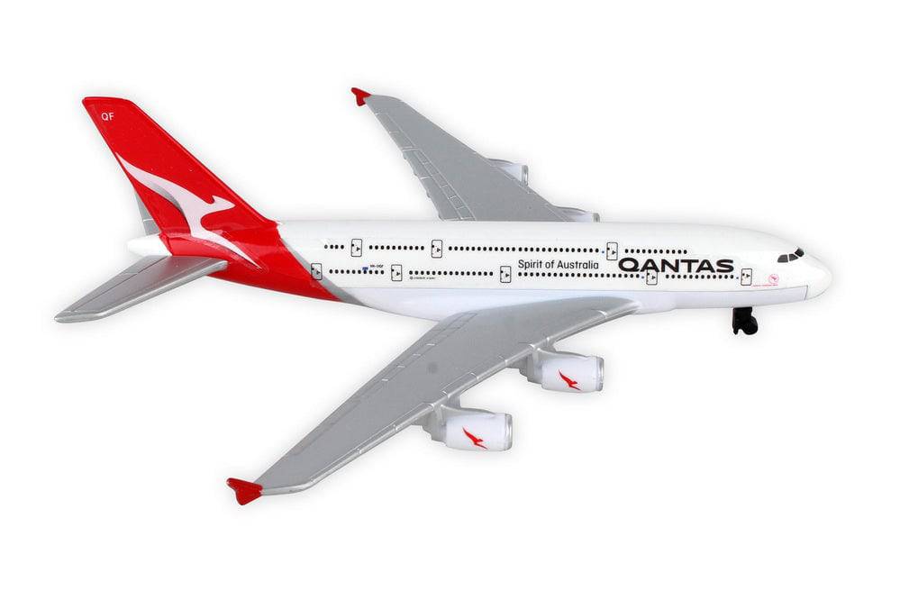 QANTAS A380 Single Plane