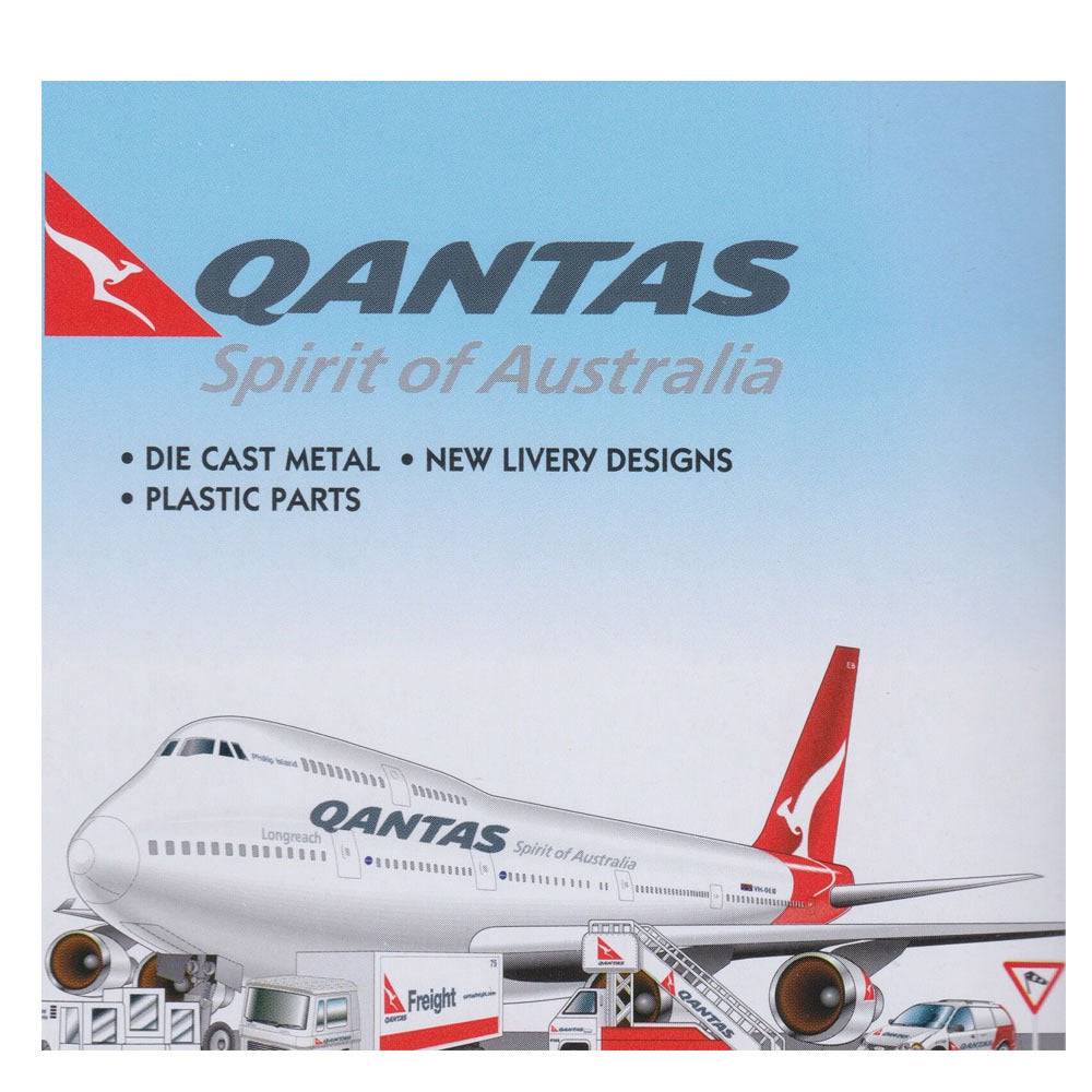 QANTAS B747 Single Plane