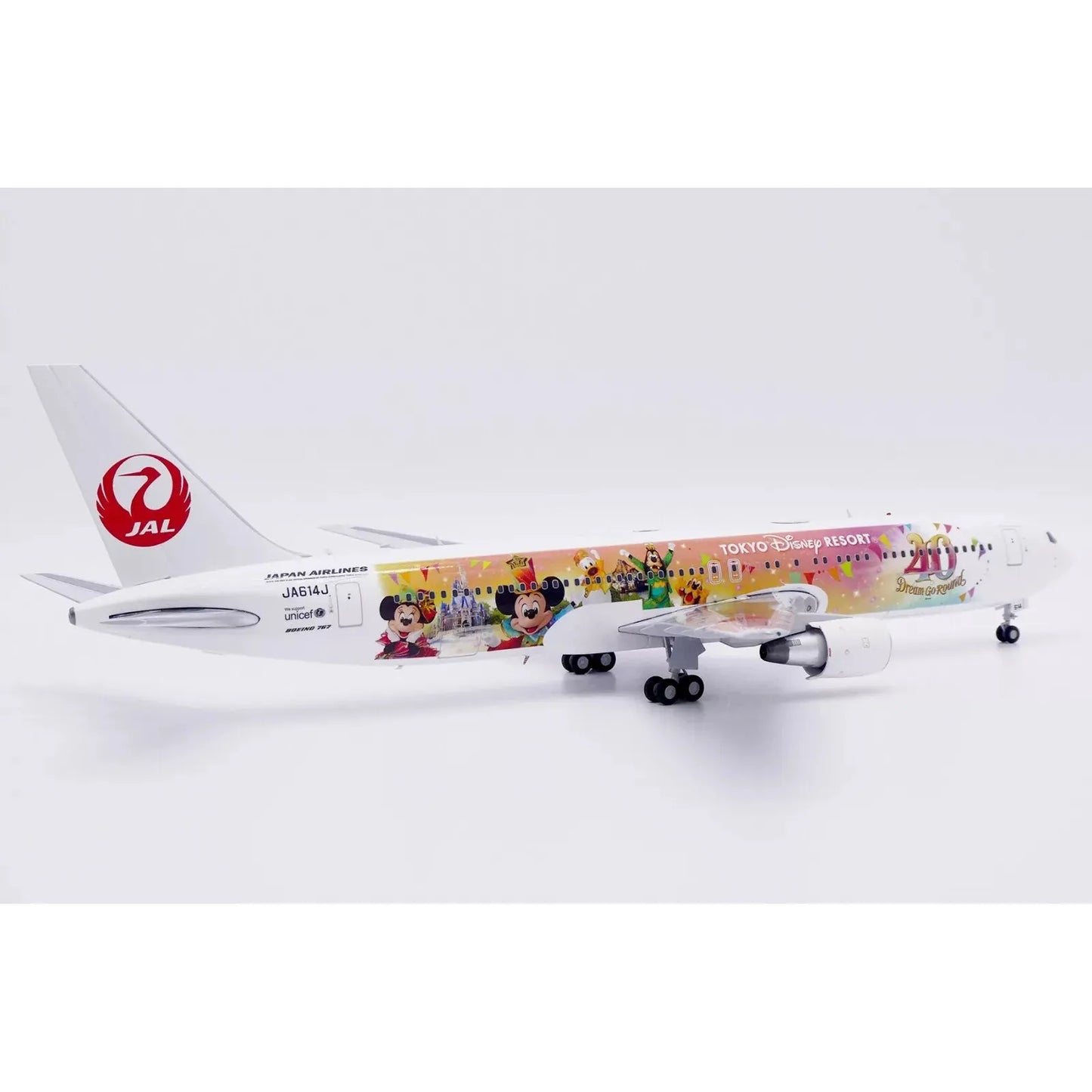 1/200 Japan Airlines B767-300ER JA614J "Dream-Go-Round"