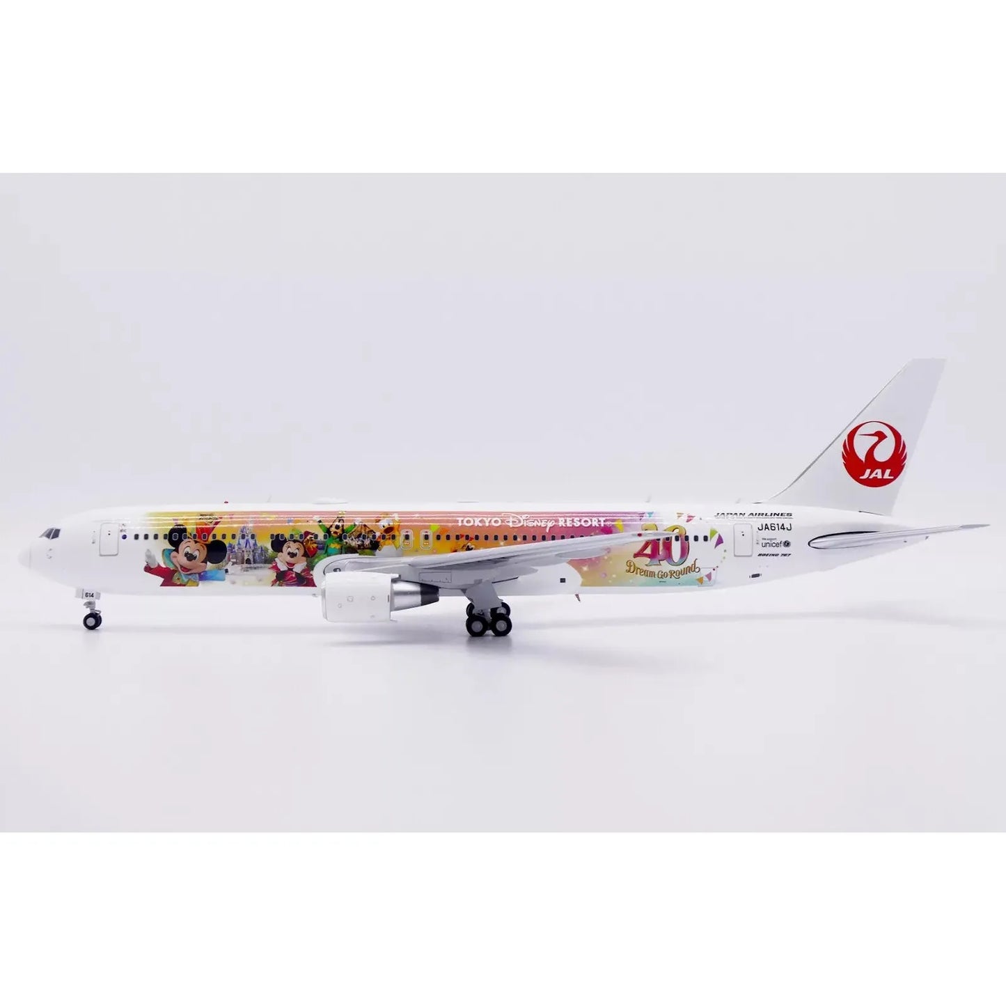 1/200 Japan Airlines B767-300ER JA614J "Dream-Go-Round"