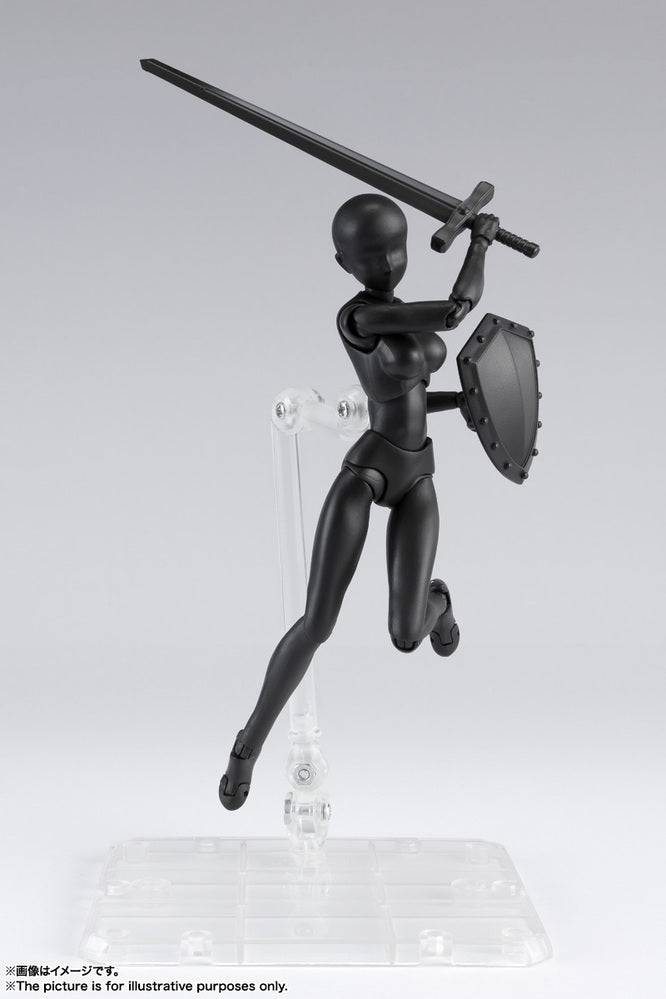 S.H.Figuarts BODY- CHAN DX SET 2 (Solid black Color Ver.)