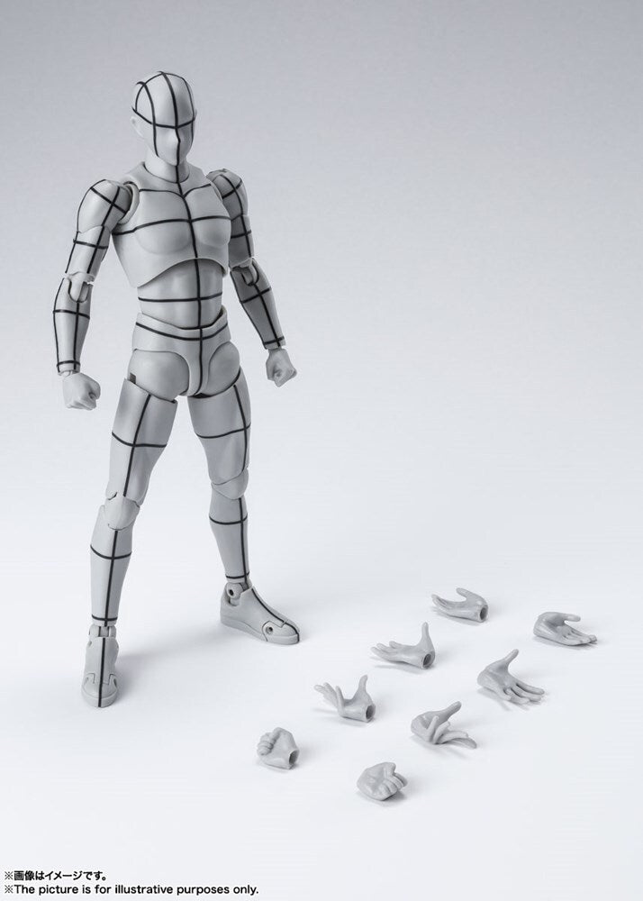 S.H.Figuarts BODY KUN -WIREFRAME- Gray Color Ver.