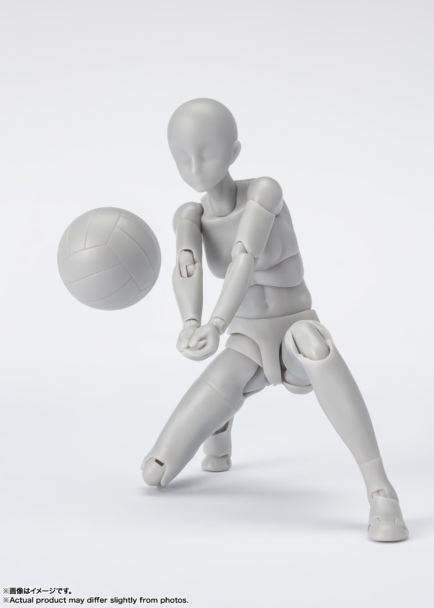 S.H.Figuarts Body-Chan -Sports- Edition Dx Set (Gray Color Ver.)