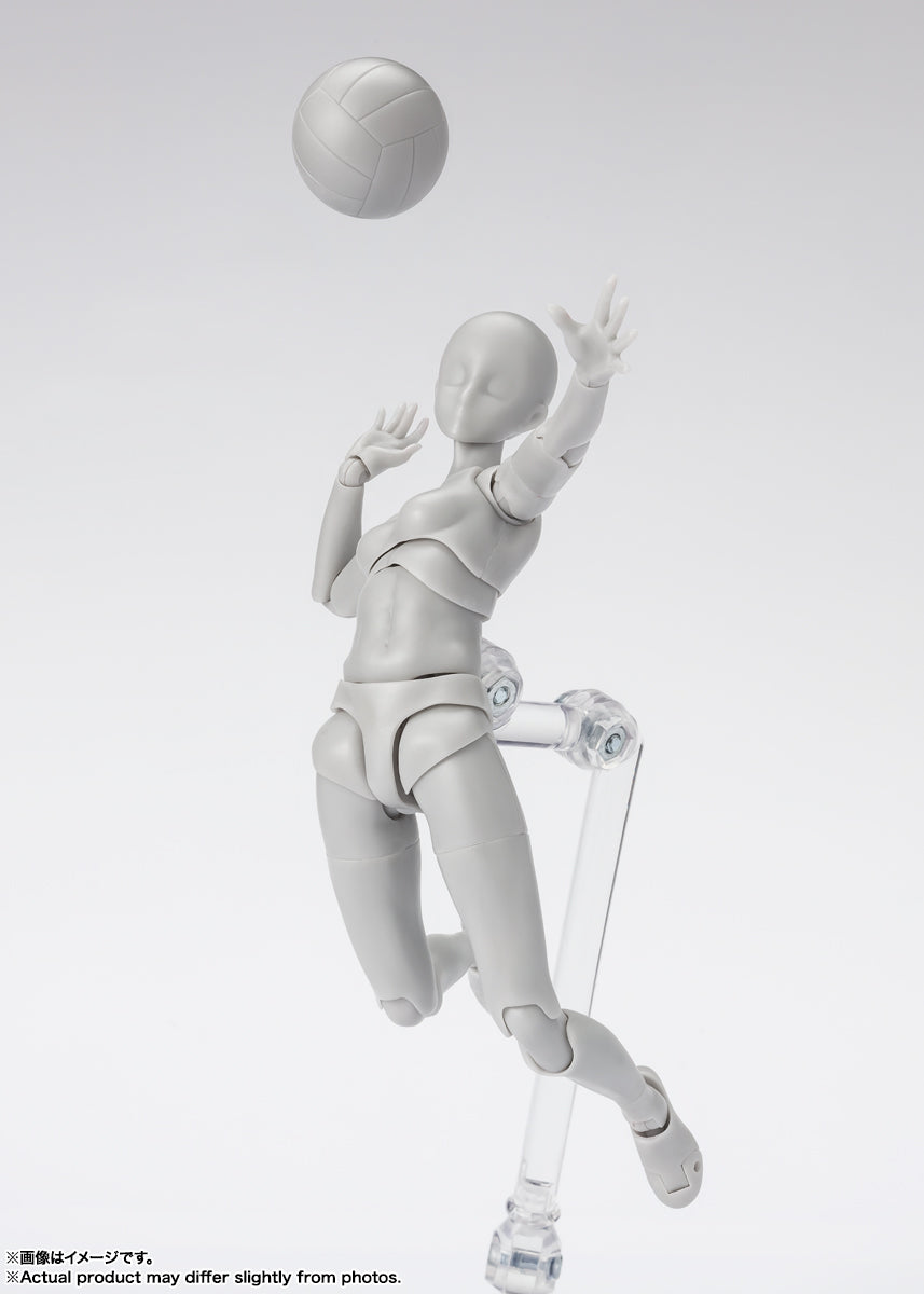 S.H.Figuarts Body-Chan -Sports- Edition Dx Set (Gray Color Ver.)