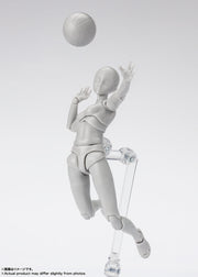 S.H.Figuarts Body-Chan -Sports- Edition Dx Set (Gray Color Ver.)