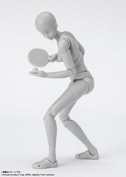 S.H.Figuarts Body-Chan -Sports- Edition Dx Set (Gray Color Ver.)