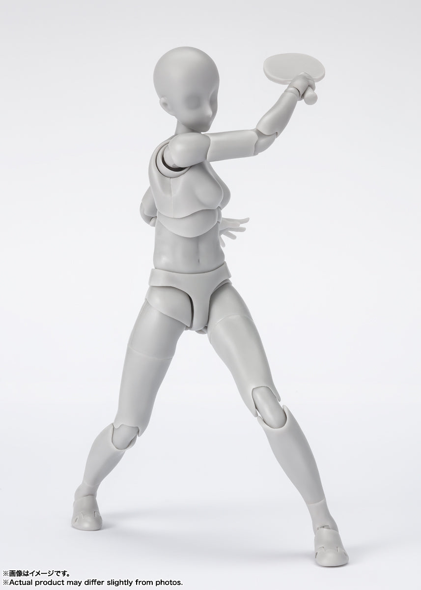 S.H.Figuarts Body-Chan -Sports- Edition Dx Set (Gray Color Ver.)