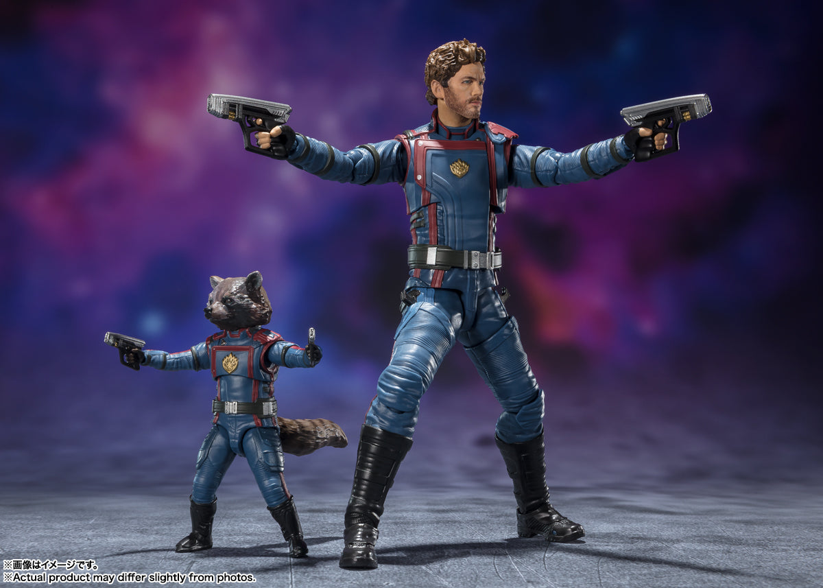 S.H.Figuarts Star Lord & Rocket Raccoon (Guardians Of The Galaxy: Vol. 3)