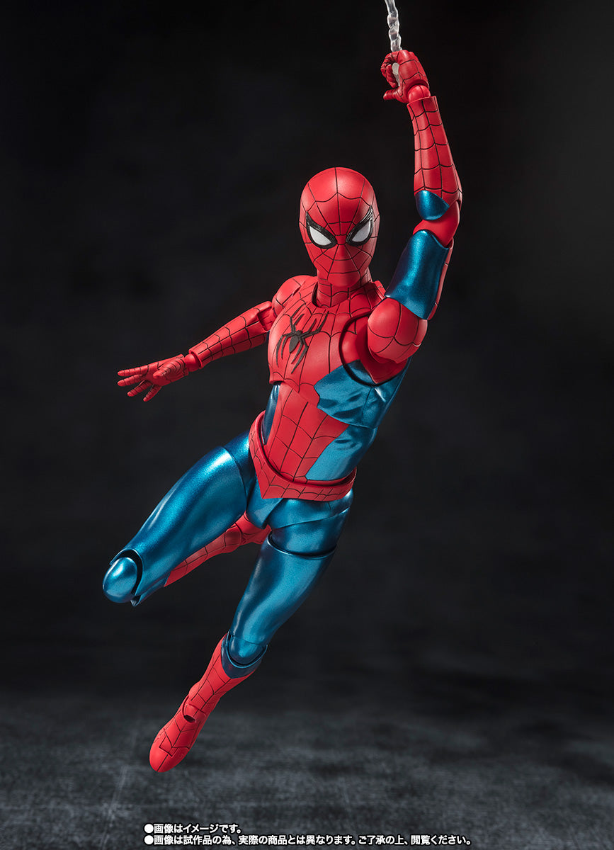 S.H.Figuarts SpiderMan [New Red & Blue Suit] (SpiderMan: No Way Home)