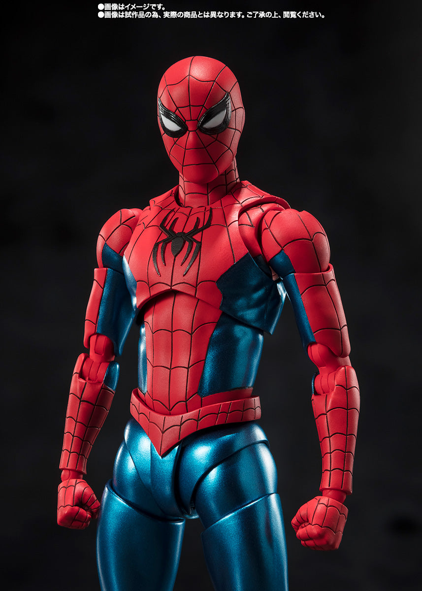 S.H.Figuarts SpiderMan [New Red & Blue Suit] (SpiderMan: No Way Home)