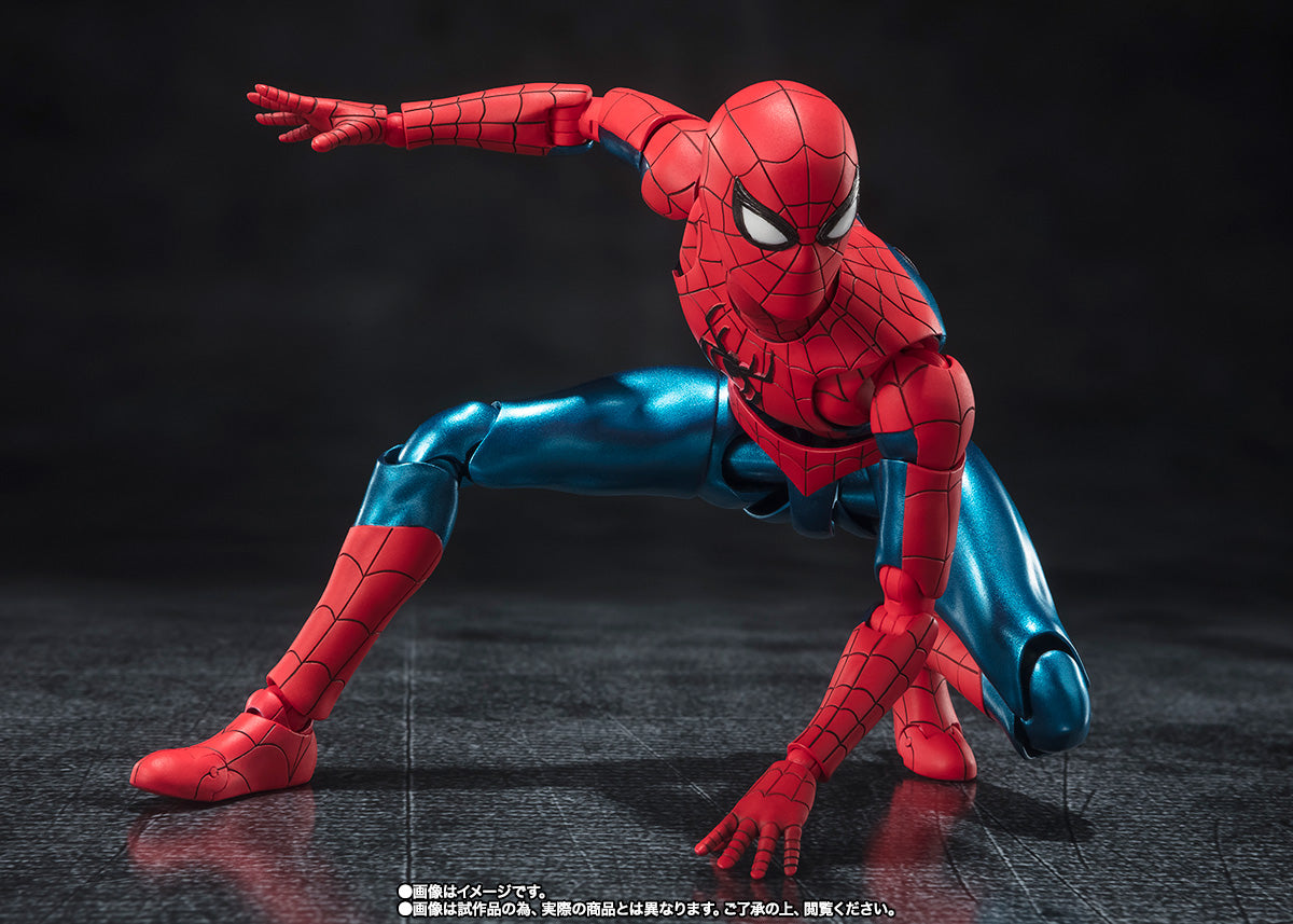 S.H.Figuarts SpiderMan [New Red & Blue Suit] (SpiderMan: No Way Home)