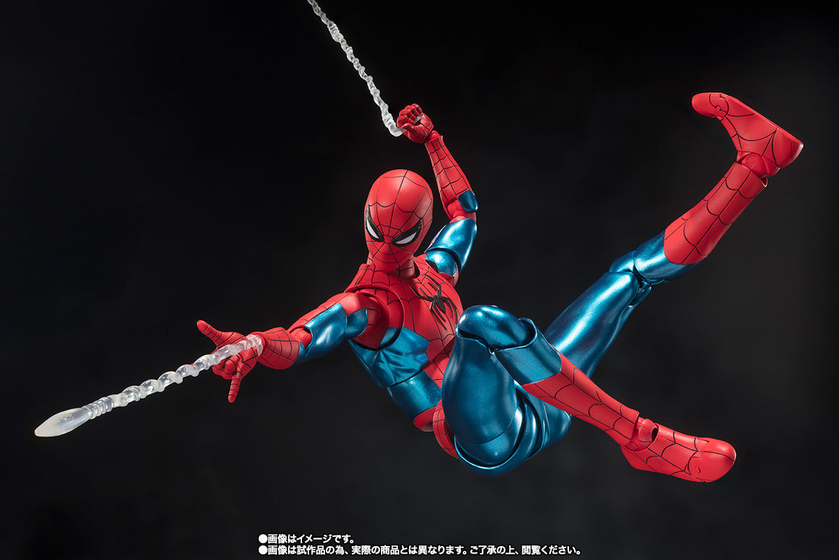 S.H.Figuarts SpiderMan [New Red & Blue Suit] (SpiderMan: No Way Home)