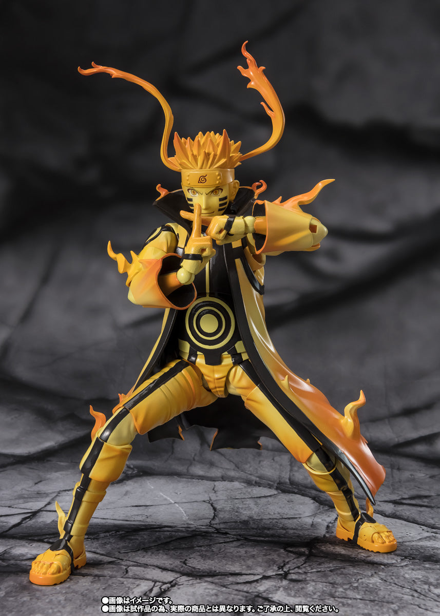 S.H.Figuarts Naruto Uzumaki [Kurama Link Mode] Courageous Strength That Binds