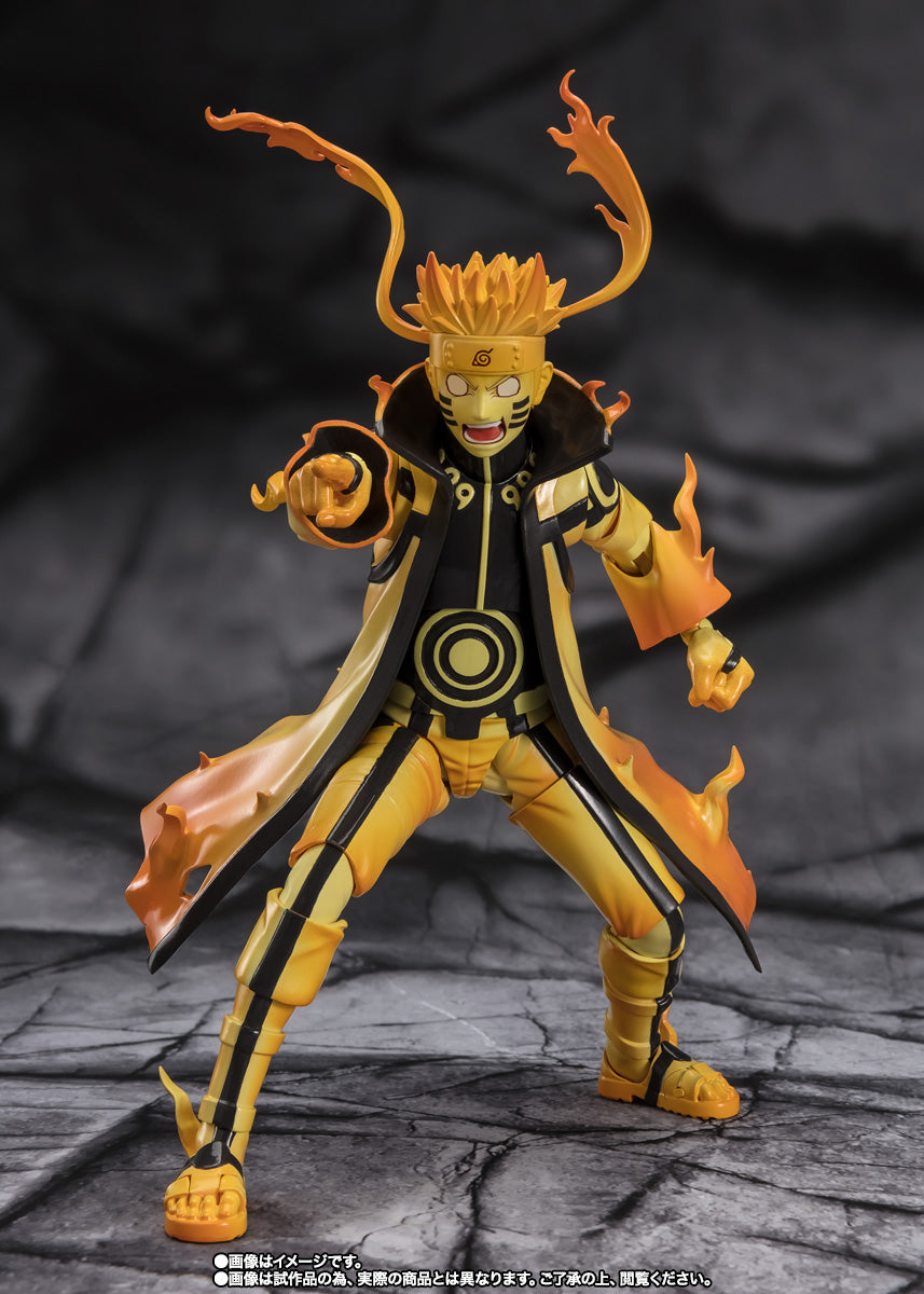 S.H.Figuarts Naruto Uzumaki [Kurama Link Mode] Courageous Strength That Binds