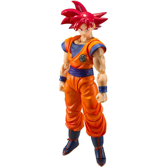 S.H.Figuarts Super Saiyan God Son Goku -Saiyan God Of Virute-