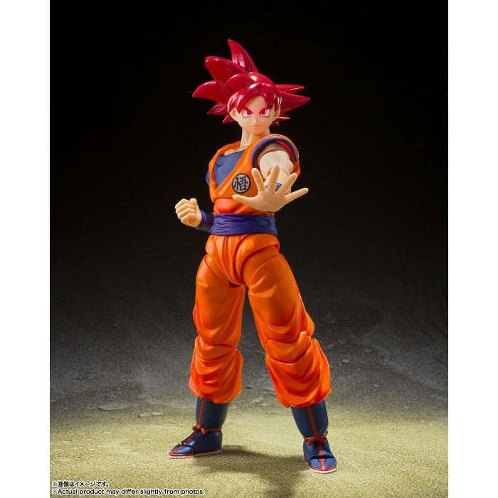 S.H.Figuarts Super Saiyan God Son Goku -Saiyan God Of Virute-