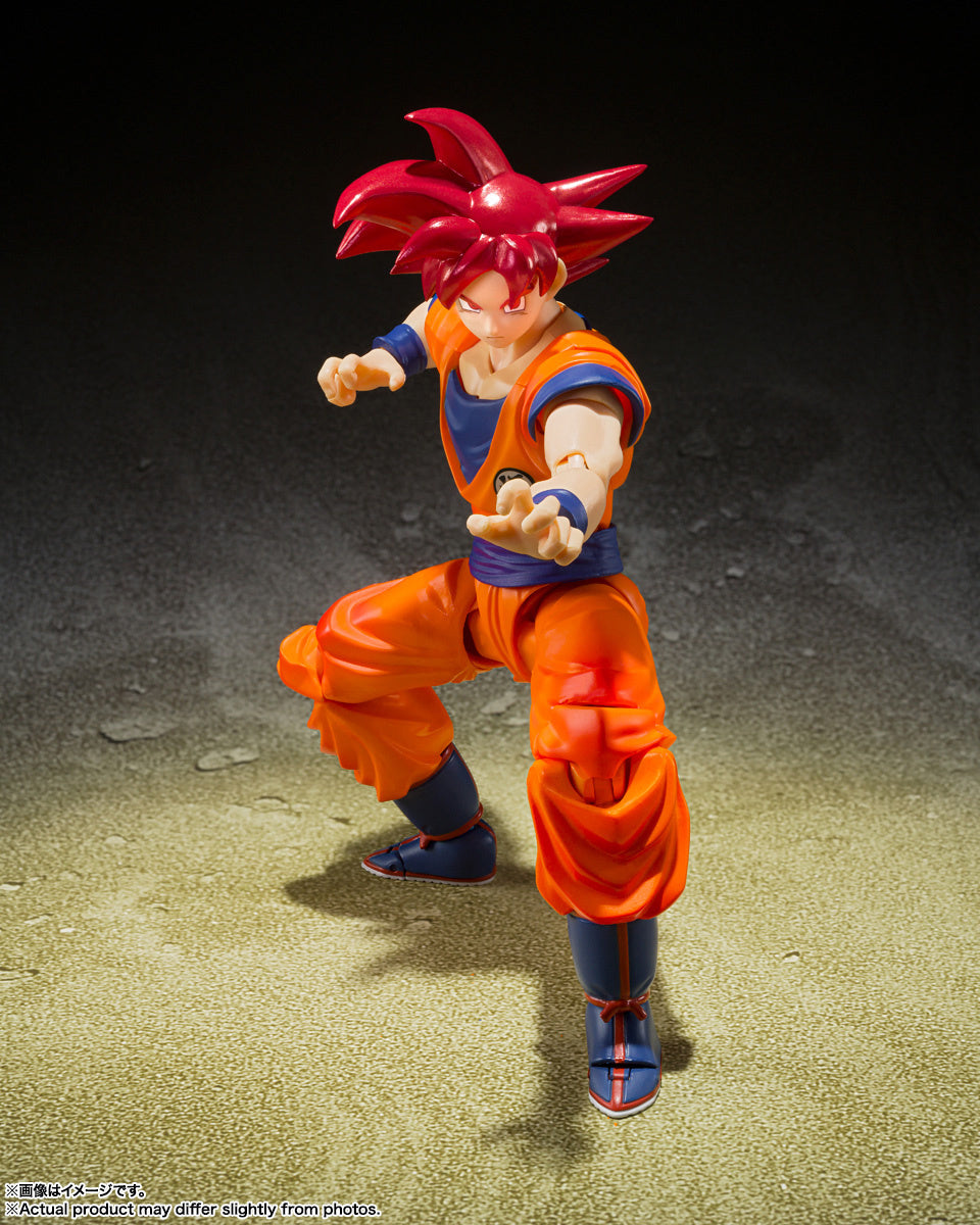 S.H.Figuarts Super Saiyan God Son Goku -Saiyan God Of Virute-