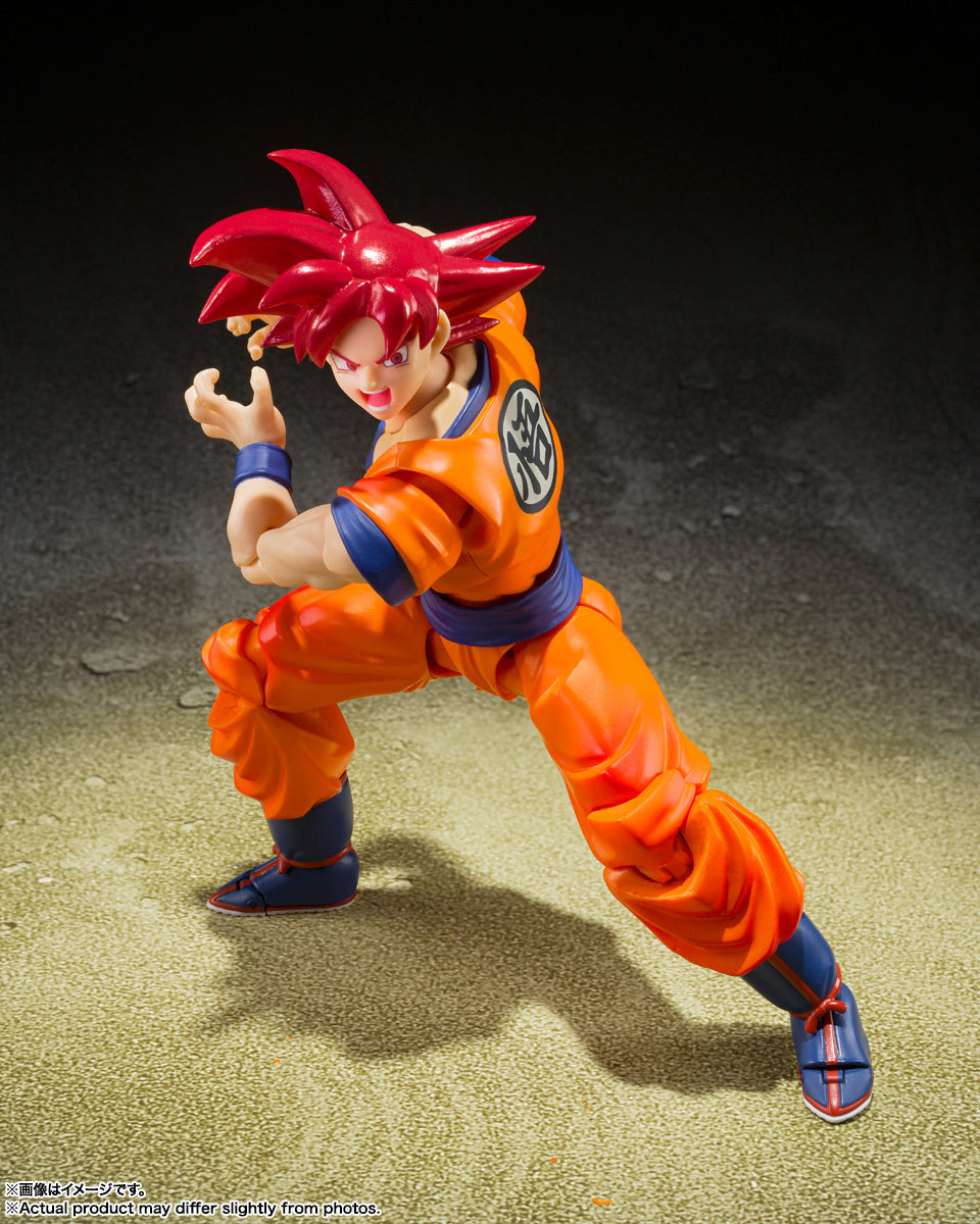 S.H.Figuarts Super Saiyan God Son Goku -Saiyan God Of Virute-