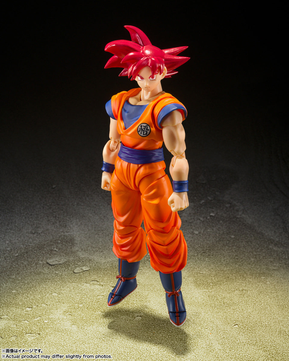 S.H.Figuarts Super Saiyan God Son Goku -Saiyan God Of Virute-