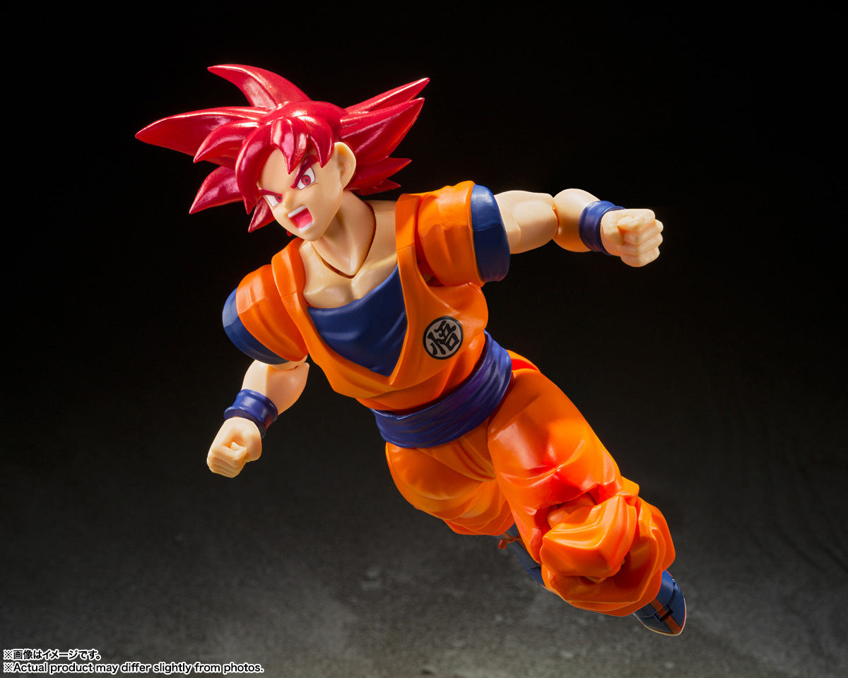 S.H.Figuarts Super Saiyan God Son Goku -Saiyan God Of Virute-