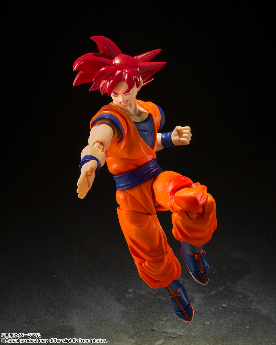 S.H.Figuarts Super Saiyan God Son Goku -Saiyan God Of Virute-