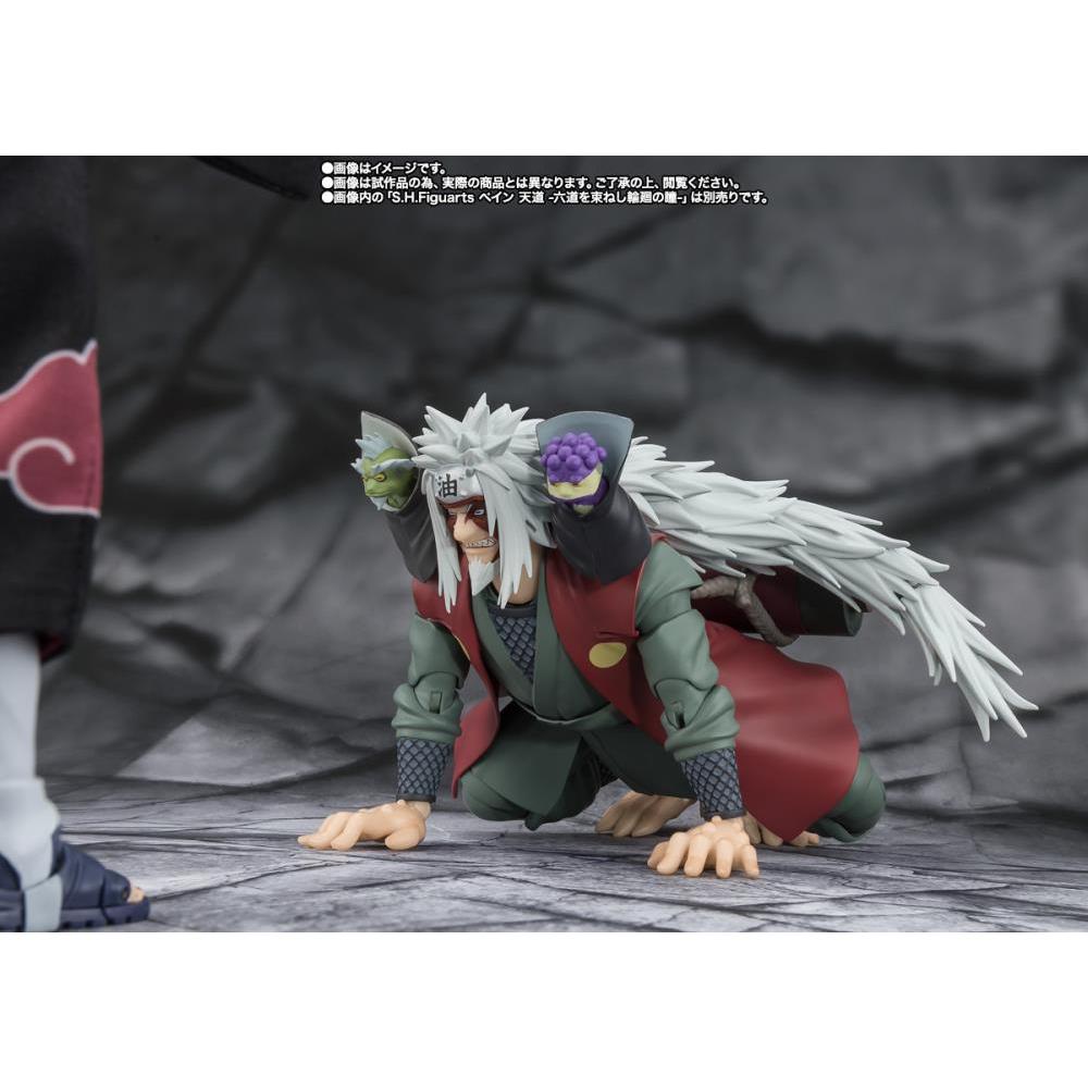 S.H.Figuarts JIRAIYA -Hidden Leaf Heroic Master Sage- (Sage Mode Set)
