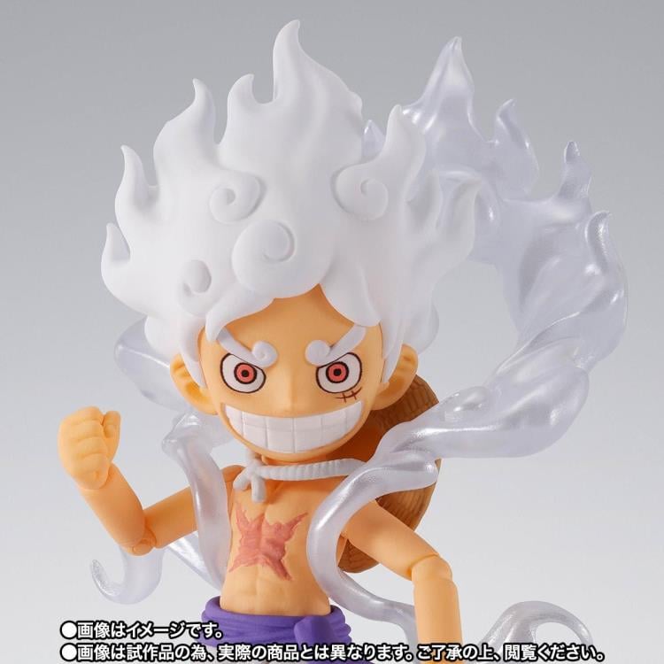S.H.Figuarts World Collectable Figure x S.H.Figuarts Monkey D. Luffy (Gear 5)
